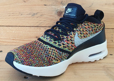 Nike Air Max Thea Flyknit Low Trainers UK4/US6.5/EU37.5 881175-600 Multicolor