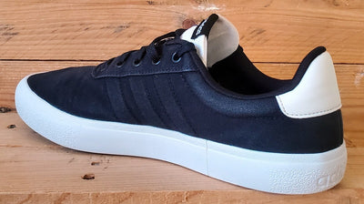 Adidas Vulc Raid3r Low Canvas Trainers UK10/US10.5/EU44.5 GY5496 Black/White