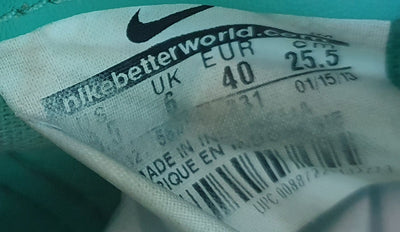Nike Blazer Mid Suede Trainers UK6/US8.5/EU40 580814-331 Light Green/White