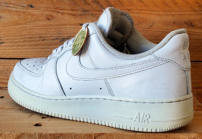 Nike Air Force 1 Low Leather Trainers UK8/US9/EU42.5 315122-111 Triple White
