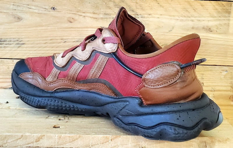 Adidas Ozweego Low Textile Trainers UK11/US11.5/EU46 GX3652 Wild Brown
