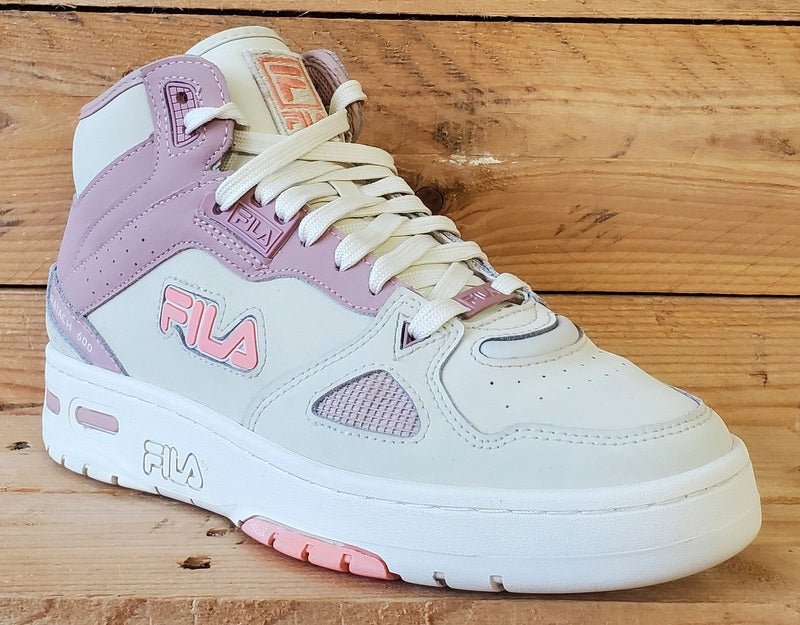 Fila Teratech 600 Mid Suede Trainers UK6.5/US9/EU40 5BM01832-152 Beige/Pink
