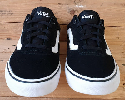 Vans Off The Wall Low Suede Trainers UK9/US10/EU43 721454 Black/White