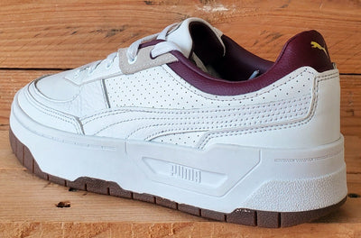 Puma Cali Dream Low Leather Trainers UK6.5/US9/EU40 392107-01 White/Gum