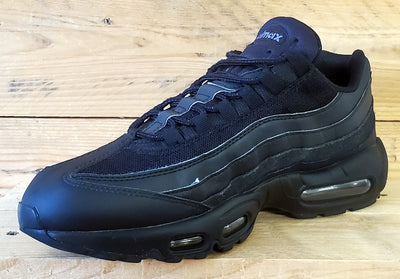 Nike Air Max 95 Low Leather/Textile Trainers UK8.5/US9.5/EU43 CI3705-001 Black