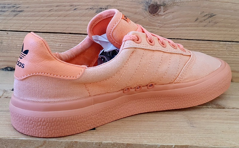 Adidas 3MC Vulc Low Canvas Trainers UK6/US6.5/EU39 DB3108 Chalk Coral