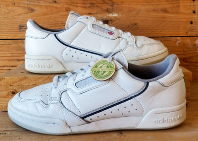Adidas Continetal 80 Low Leather Trainers UK8/US8.5/EU42 EE5342 Cloud White