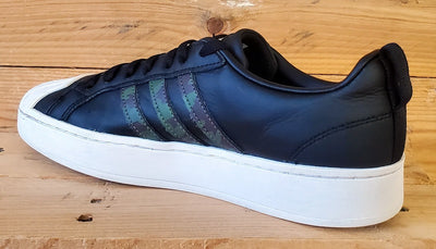Adidas Streetcheck Cloadfoam Low Leather Trainers UK7.5/US8/EU41 H06222 Black