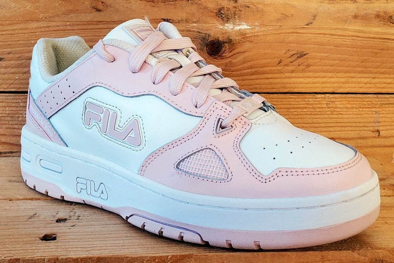 Fila Teratach Low Leather Trainers UK4.5/US5.5/EU38 3FM01775-155 Pink/White
