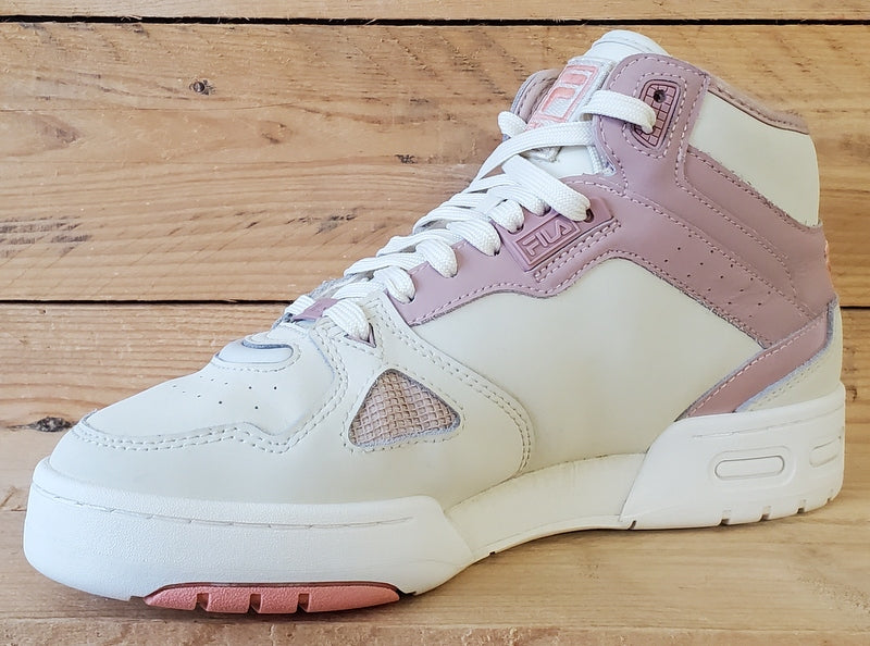 Fila Teratech 600 Mid Suede Trainers UK6.5/US9/EU40 5BM01832-152 Beige/Pink