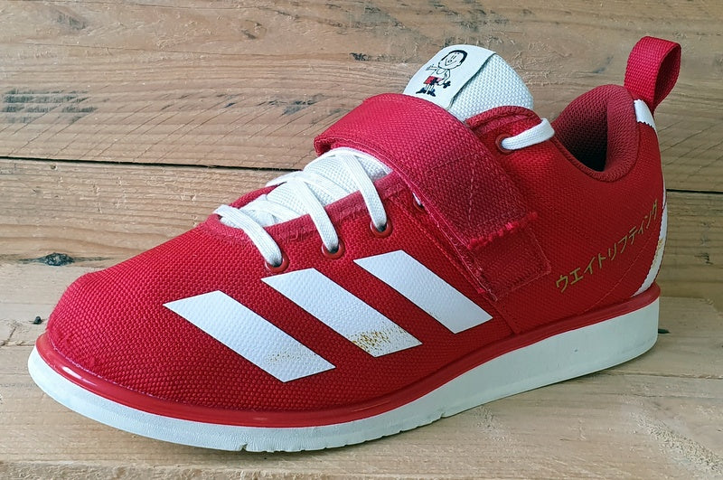 Adidas Powerlift Japan Low Canvas Trainers EG5175 Red/White UK7/US7.5/EU40.5