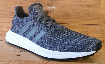 Adidas Originals Swift Run Low Textile Trainers UK9/US9.5/EU43 EE6559 Grey