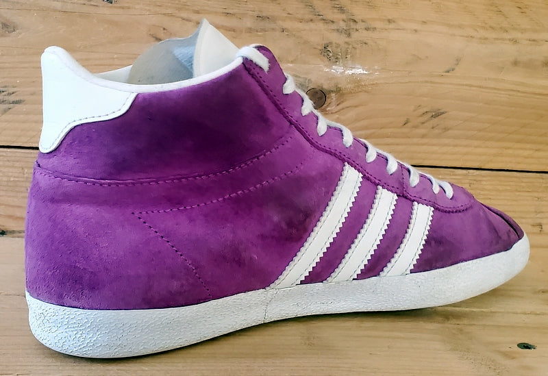 Adidas Originals Gazelle Mid Suede Trainers UK5/US6.5/EU38 M22797 Vivid Pink