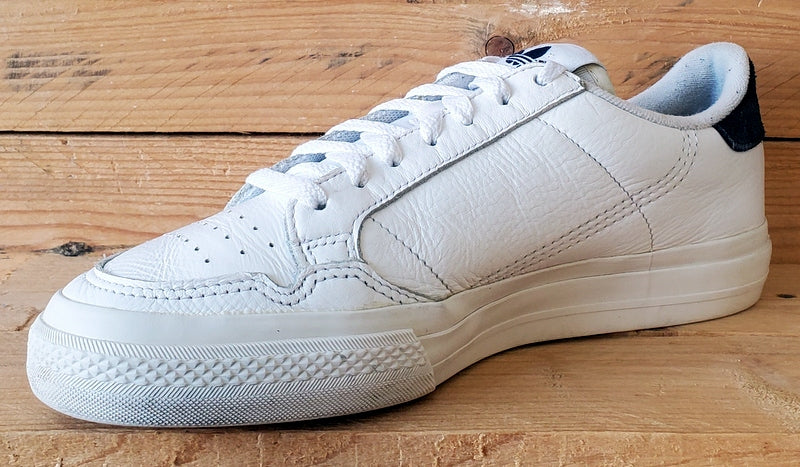 Adidas Continental Vulc Low Leather Trainers UK8/US8.5/EU42 EG4588 White