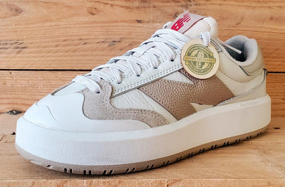 New Balance CT302 Low Leather Trainers UK5/US5.5/EU38 CT302AMM White/Grey