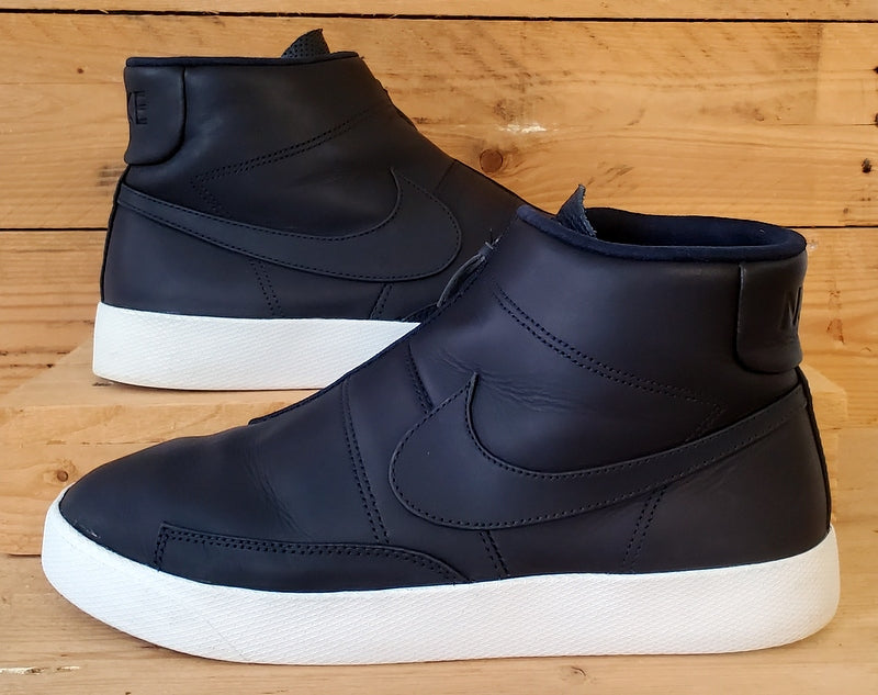 Nike Lab Blazer Mid Leather Trainers UK8.5/US9.5/EU43 874775-400 Obsidian Blue