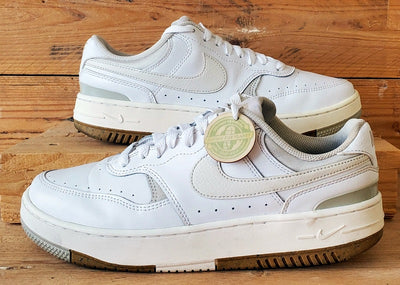 Nike Gamma Force Low Leather Trainers UK7/US9.5/EU41 DX9176-103 White/Sail