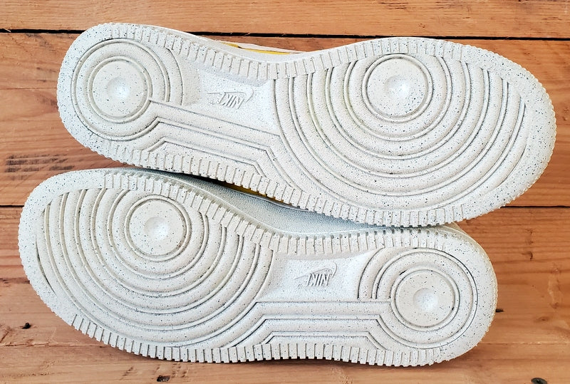 Nike Air Force 1 Low Leather Trainers UK4/US4.5Y/EU36.5 DQ0359-700 Tour Yellow