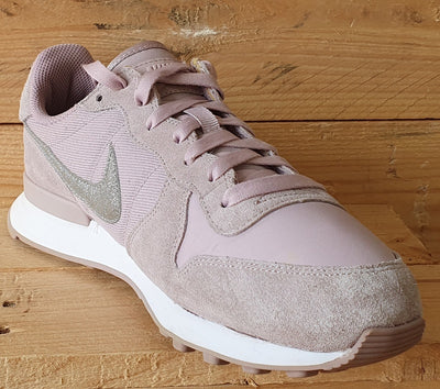 Nike Internationalist Low Suede Trainers UK6/US8.5/EU40 AT0075-600 Particle Rose