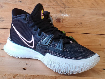 Nike Kyrie 7 Ripple Effect Mid Textile Trainers UK5/US5.5/EU38 CQ9326-005 Black