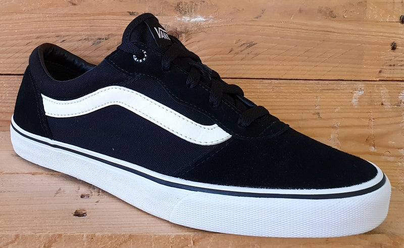 Vans Off The Wall Low Suede Trainers UK9/US10/EU43 721454 Black/White