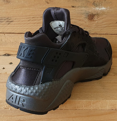 Nike Air Huarache Run Premium Low Trainers UK4.5/US7/EU38 683818-004 Anthracite