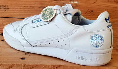 Adidas Continental 80 World Famous Leather Trainers UK9/US9.5/EU43 FV3743 White