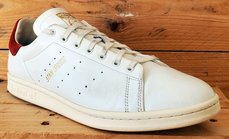 Adidas Stan Smith Lux Low Leather Trainers UK10/US10.5/EU44.5 IF8846 White/Cream