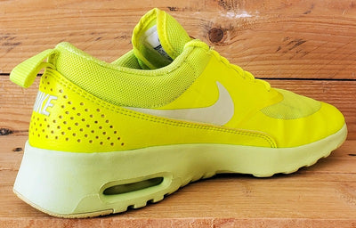 Nike Air Max Thea Low Textile Trainers UK5/US7.5/EU38.5 599409-700 Triple Volt