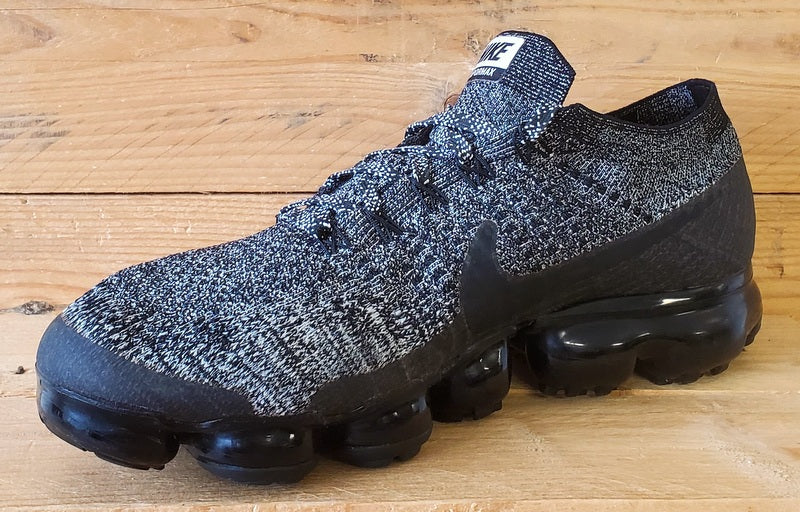 Nike Air Vapormax Low Flyknit Trainers UK8.5/US9.5/EU43 849558-041 Oreo