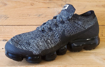 Nike Air Vapormax Low Flyknit Trainers UK8.5/US9.5/EU43 849558-041 Oreo