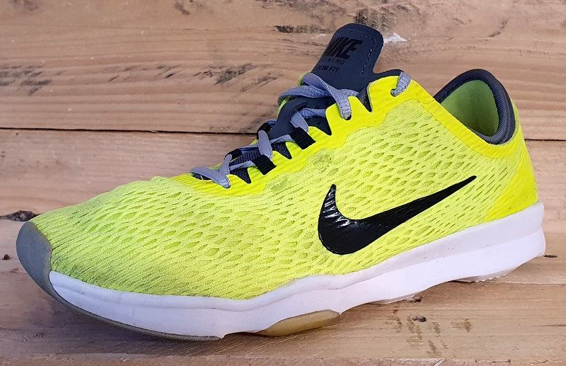 Nike Zoom Fit Running Trainers 704658-701 Neon Yellow/Black