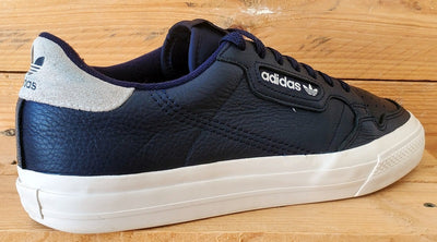 Adidas Continental Vulc Low Leather Trainers UK9/US9.5/EU43 EG4590 Navy/White
