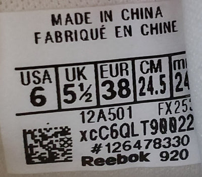 Reebok Club C Revenge Low Trainers UK5.5/US6/EU38 FX2532 Gold/White