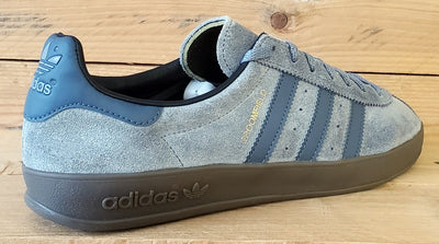 Adidas Broomfield Low Suede Trainers UK7/US7.5/EU40.5 GX5319 Grey/Gum