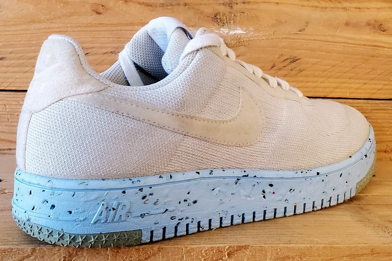Nike Air Force 1 Crater Low Flyknit Trainers UK7/US9.5/EU41 DC7273-100 White