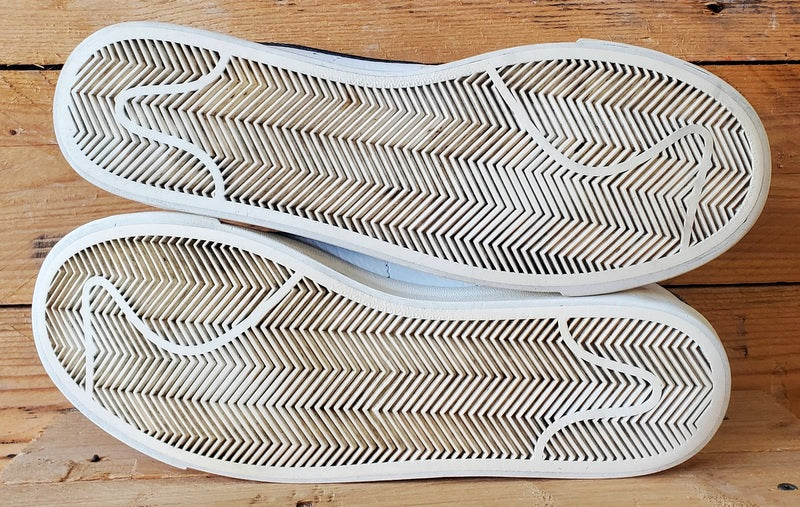 Nike Blazer Low Leather Trainers UK8/US9/EU42.5 CT6377-101 White/Black