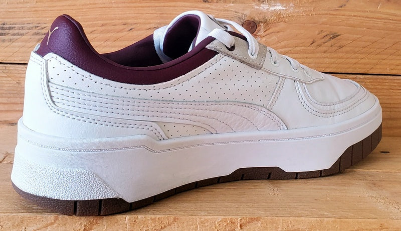 Puma Cali Dream Low Leather Trainers UK6.5/US9/EU40 392107-01 White/Gum