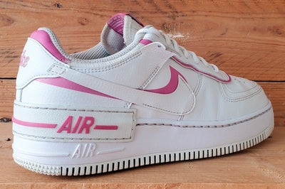 Nike Air Force 1 Shadow Low Leather Trainers UK7/US9.5/EU41 CI0919-102 White