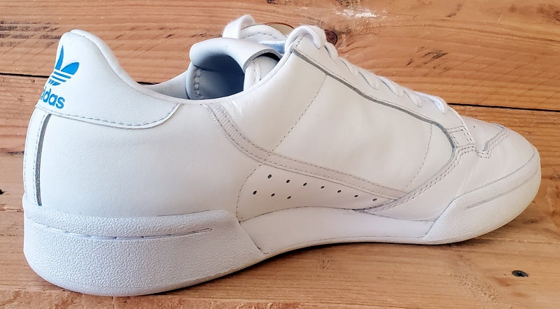 Adidas Continental 80 World Famous Leather Trainers UK9/US9.5/EU43 FV3743 White