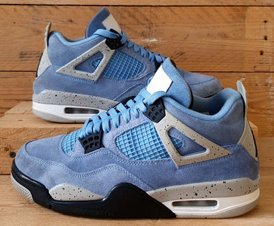 Nike Air Jordan 4 Retro Suede Trainers UK7/US8/EU41 CT8527-400 University Blue