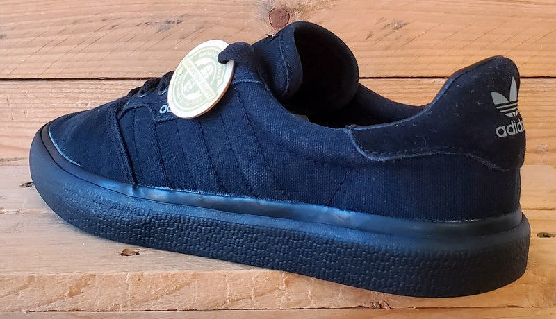 Adidas 3MC Low Canvas Trainers UK8/US8.5/EU42 B22713 Triple Core Black