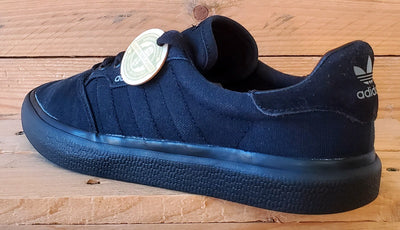Adidas 3MC Low Canvas Trainers UK8/US8.5/EU42 B22713 Triple Core Black
