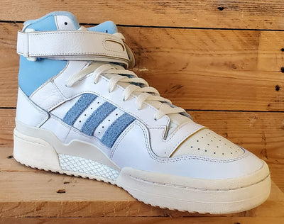 Adidas Forum 84 Mid Leather Trainers UK12.5/US13/EU48 GW5924 White/Blue