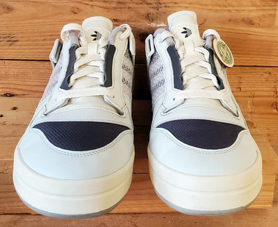 Adidas Forum Mod Low Leather Trainers UK9.5/US10/EU44 IG3761 Cloud White/Grey