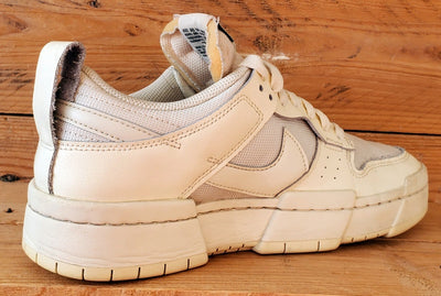 Nike Dunk Disrupt Low Leather Trainers UK6/US8.5/EU40 CK6654-105 Coconut Milk