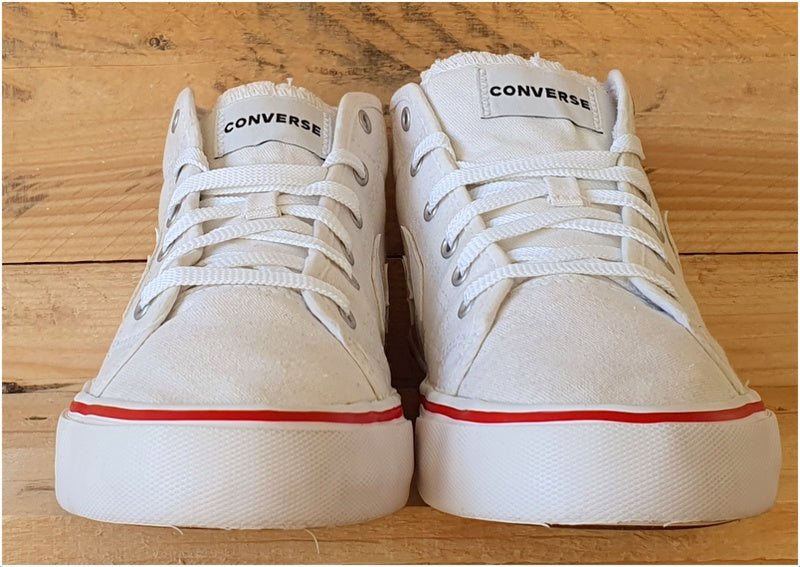 Converse Star Replay High Canvas Trainers UK6/US8.5/EU40 163212C White/Red