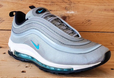 Nike Air Max 97 Ultra Low Trainers UK6/US8.5/EU40 917704-001 Silver/Marine Blue