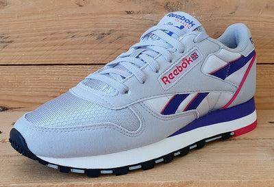 Reebok Classic Low Textile/Suede Trainers UK4.5/US5.5/EU36.5 GY4116 Grey/Purple