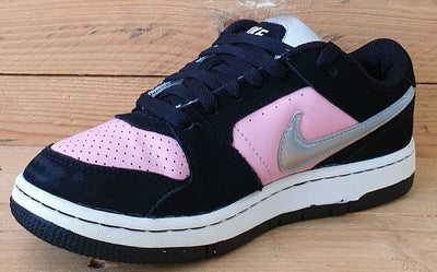 Nike Vintage Low Suede/Leather Trainers UK5/US5.5Y/EU38 318981-601 Black/Pink